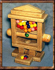 Square Gumball Machine